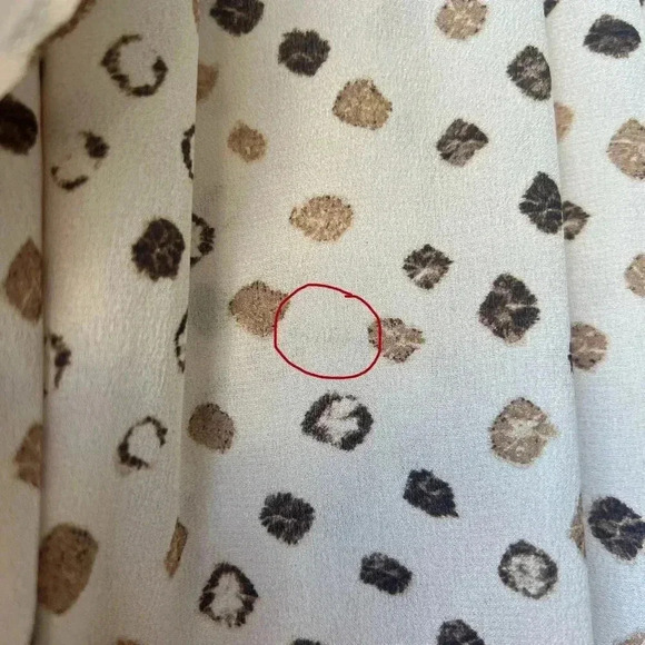 Ulla Johnson 100% Silk Dorothea Midi Dress - Safari Shibori Print - Size 4 - Picture 12 of 16